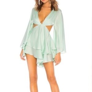 Michael Costello Revolve dress